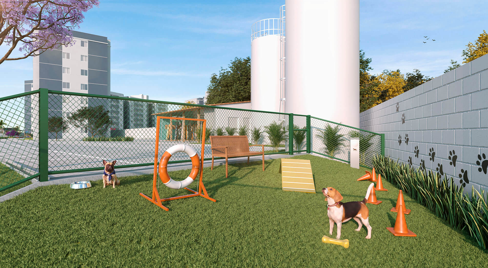 Prix - Ed. Brisas da Lagoa - Áreas Comuns - Pet Place